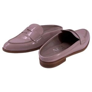 AGL Raby Vintage Patent Leather Loafer Slides